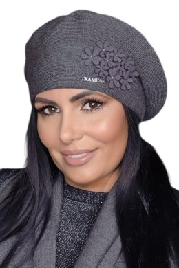 Beret Model Feba Grafit - Kamea - uniwersalny Kamea