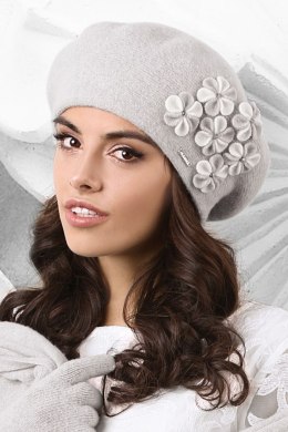 Beret Model Gorycja Grey - Kamea - uniwersalny Kamea