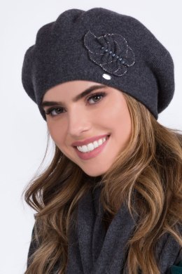 Beret Model Justa Grafit - Kamea - uniwersalny Kamea