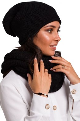 Czapka Damska Model BK044 Black - BE Knit - uniwersalny BE Knit