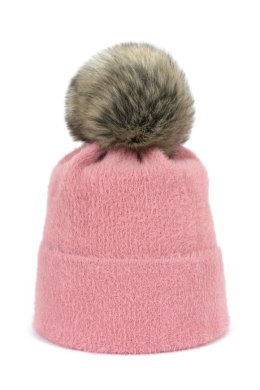 Czapka Model Soft Fluff Pink - Art of polo - uniwersalny Art of polo