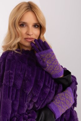 Rękawiczki Model AT-RK-2310.91 Dark Violet - AT - S/M AT