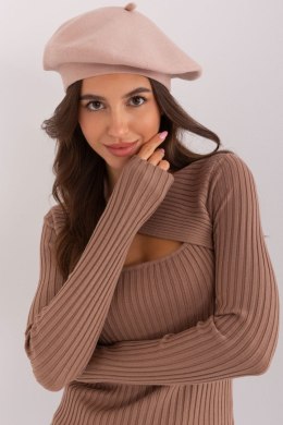 Beret Model AT-CZ-231305.82P Beige - AT - uniwersalny AT