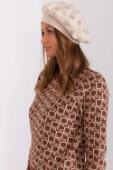 Beret Model AT-CZ-2318.26 Light Beige - AT - uniwersalny AT