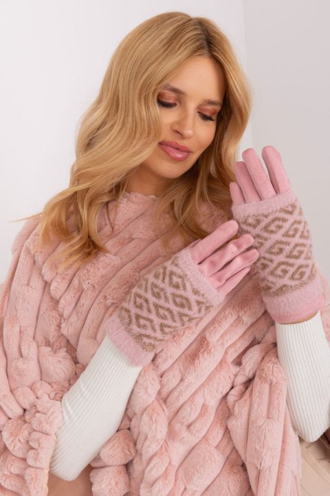 Rękawiczki Model AT-RK-2310.91 Light Pink - AT - S/M AT