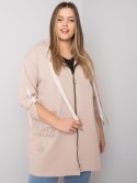 Bluza-RV-BL-6795.84-beżowy - ONE SIZE