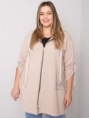 Bluza-RV-BL-6795.84-beżowy - ONE SIZE