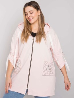 Bluza-RV-BL-6795.84-jasny różowy - ONE SIZE