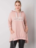 Bluza-RV-BL-6849.63P-jasny różowy - ONE SIZE