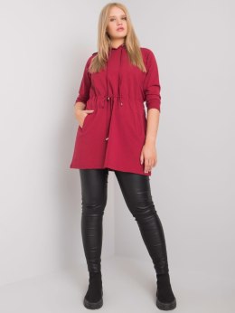 Bluza-RV-BL-6853.10P-bordowy - ONE SIZE