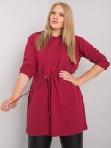 Bluza-RV-BL-6853.10P-bordowy - ONE SIZE