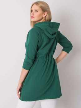 Bluza-RV-BL-6853.10P-ciemny zielony - ONE SIZE