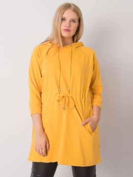 Bluza-RV-BL-6853.10P-ciemny żółty - ONE SIZE