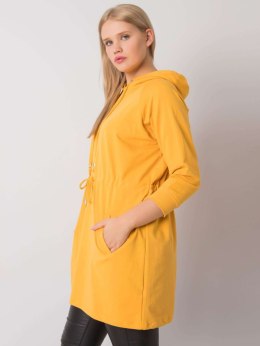 Bluza-RV-BL-6853.10P-ciemny żółty - ONE SIZE