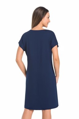 Koszulka nocna Koszula Nocna Model Luzi 2810 Navy - Teyli - XL Teyli