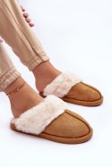 Kapcie Model Pinky BO-609 Camel - Step in style - 39 Step in style