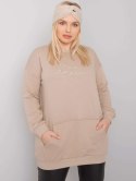 Bluza-RV-BL-7094.17P-beżowy - ONE SIZE