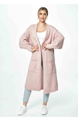 Sweter Kardigan Model M889 Light Pink - Figl - uniwersalny Figl