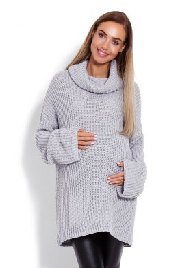 Golf Ciążowy Model 70012C Grey - PeeKaBoo - uniwersalny PeeKaBoo