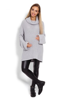 Golf Ciążowy Model 70012C Grey - PeeKaBoo - uniwersalny PeeKaBoo