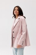 Marynarka Model Arya ROZ ZAK0018 Pink - Roco Fashion - uniwersalny Roco Fashion