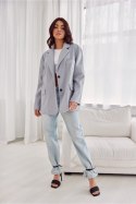 Marynarka Model Arya SZA ZAK0018 Grey - Roco Fashion - uniwersalny Roco Fashion