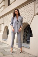 Marynarka Model Bridget SZA ZAK0014 Grey - Roco Fashion - uniwersalny Roco Fashion