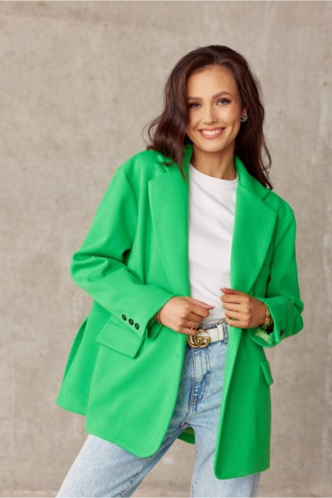 Marynarka Model ZIE ZAK0007 Green - Roco Fashion - uniwersalny Roco Fashion