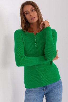 Sweter Damski Model PM-SW-Y-0078.87 Green - Factory Price - uniwersalny Factory Price