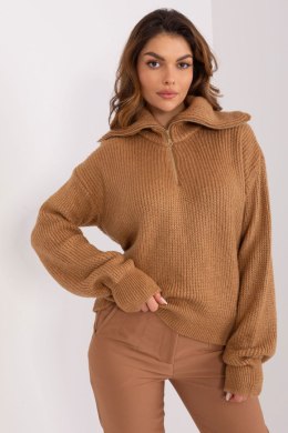 Golf Damski Model BA-SW-0374.35P Camel - Badu - uniwersalny Badu