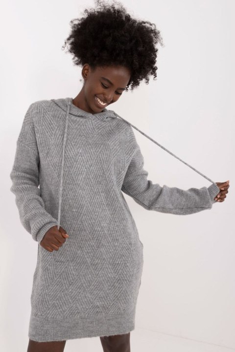 Sukienka Model BA-SW-0582.27 Grey - Badu - uniwersalny Badu