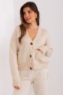 Sweter Damski Model BA-SW-0279.71P Beige - Badu - uniwersalny Badu