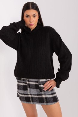 Sweter Damski Model BA-SW-0305.03P Black - Badu - uniwersalny Badu