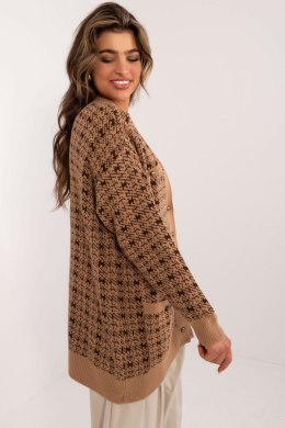 Sweter Damski Model BA-SW-0533.21 Camel - Badu - uniwersalny Badu