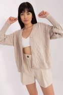 Sweter Damski Model BA-SW-8005.00P Light Beige - Badu - uniwersalny Badu