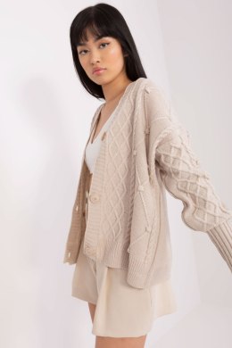 Sweter Damski Model BA-SW-8005.00P Light Beige - Badu - uniwersalny Badu