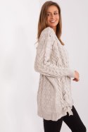 Sweter Damski Model BA-SW-8027.46P Beige - Badu - uniwersalny Badu