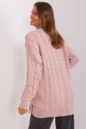 Sweter Damski Model BA-SW-8027.46P Light Pink - Badu - uniwersalny Badu