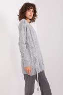 Sweter Damski Model BA-SW-8027.85P Grey - Badu - uniwersalny Badu