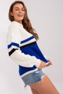 Sweter Damski Model BA-SW-8054.91P Cobalt - Badu - uniwersalny Badu