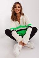 Sweter Damski Model BA-SW-8054.91P Light Green - Badu - uniwersalny Badu