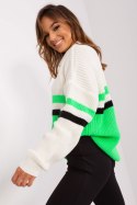 Sweter Damski Model BA-SW-8054.91P Light Green - Badu - uniwersalny Badu