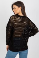 Sweter Damski Model BA-SW-9006.38P Black - Badu - uniwersalny Badu