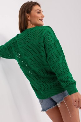 Sweter Damski Model BA-SW-9007.85P Green - Badu - uniwersalny Badu