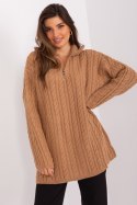 Golf Damski Model BA-SW-0282.13P Camel - Badu - uniwersalny Badu