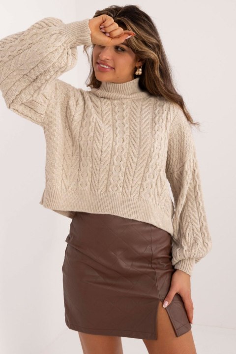 Golf Damski Model BA-SW-0827.25 Beige - Badu - uniwersalny Badu