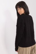 Sweter Damski Model BA-SW-0252.61P Black - Badu - uniwersalny Badu