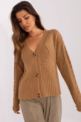 Sweter Damski Model BA-SW-0252.61P Camel - Badu - uniwersalny Badu