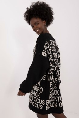 Sweter Damski Model BA-SW-0546.07 Black - Badu - uniwersalny Badu