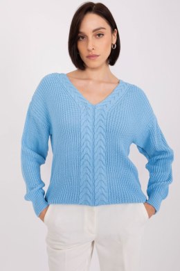 Sweter Damski Model BA-SW-8028.32 Light Blue - Badu - uniwersalny Badu